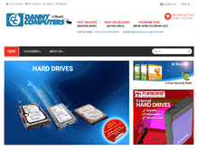 Tablet Screenshot of dannycomputers.net